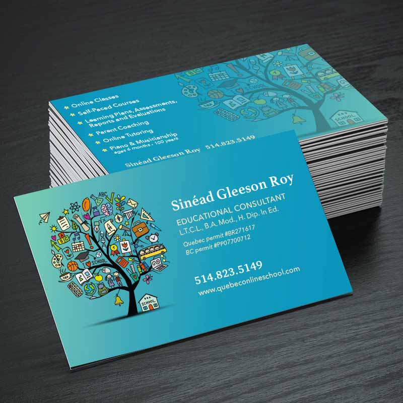 Luxury Business Card – Educational